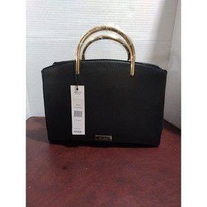 BCBG Elyse Satchel + Shoulder Strap, Hand-Held Bag Black - NWT Retail was $118